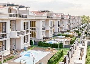 Виллы на завершении строительства в центре Белека