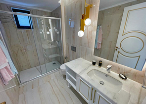 Виллы на завершении строительства в центре Белека