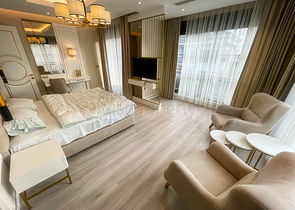 Виллы на завершении строительства в центре Белека