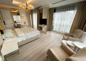 Виллы на завершении строительства в центре Белека