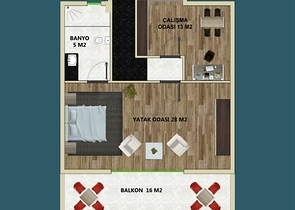 Виллы на завершении строительства в центре Белека