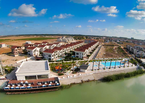 Виллы на завершении строительства в центре Белека