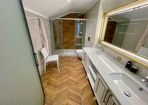 Виллы на завершении строительства в центре Белека