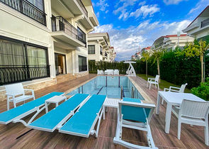 Виллы на завершении строительства в центре Белека