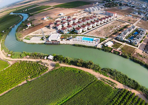 Виллы на завершении строительства в центре Белека