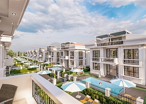 Виллы на завершении строительства в центре Белека