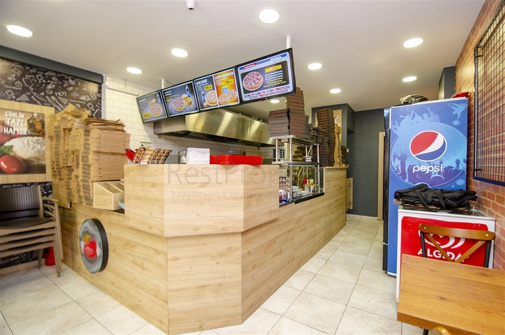 Готовый бизнес, пиццерия в Лимане Коньяалты