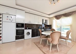 Меблированный пентхаус 3+1 с видом на море