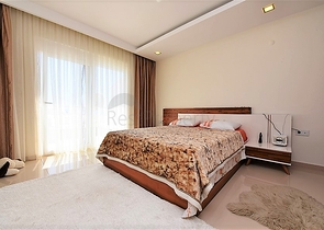 Меблированный пентхаус 3+1 с видом на море