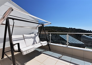 Меблированный пентхаус 3+1 с видом на море