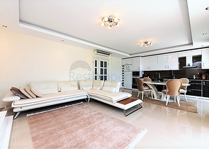 Меблированный пентхаус 3+1 с видом на море