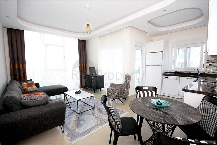 Меблированная квартира 1+1 в новом комплексе