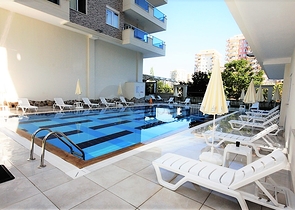 Меблированная квартира 1+1 в новом комплексе