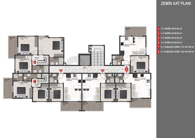 Новый проект в районе Каргыджак
