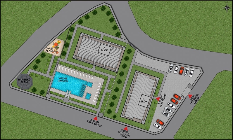 Новый проект в районе Каргыджак