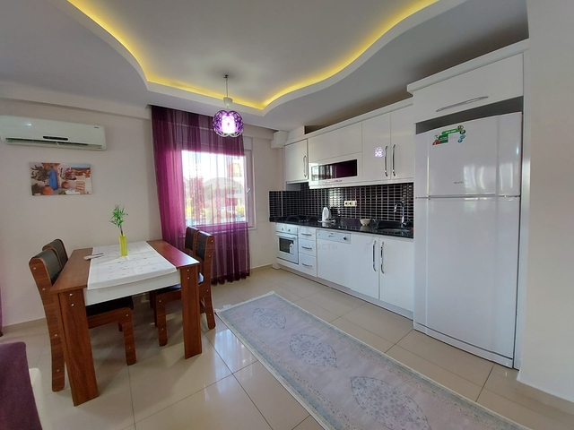 Меблированные апартаменты планировкой 1+1 в районе Махмутлар