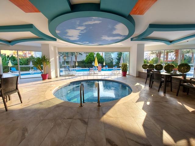 Меблированные апартаменты планировкой 1+1 в районе Махмутлар