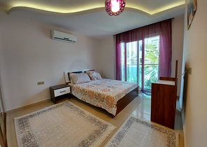 Меблированные апартаменты планировкой 1+1 в районе Махмутлар