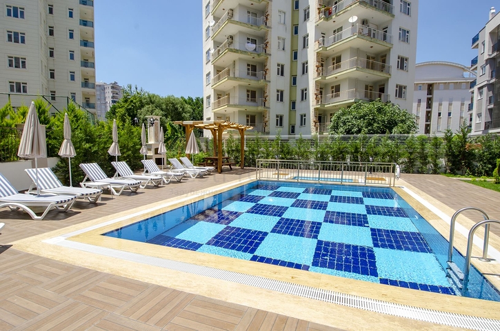 Квартиры 2+1 в комплексе рядом с Боачай каналом в Лимане Коньяалты