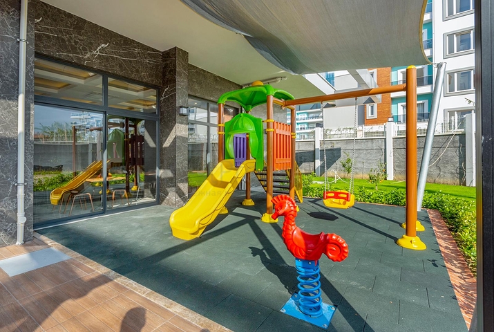 Двухкомнатная квартира в новом комплексе района Оба