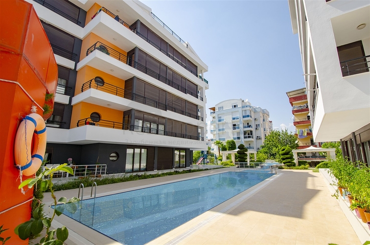 Квартира 2+1 с мебелью в районе Хурма Коньяалты