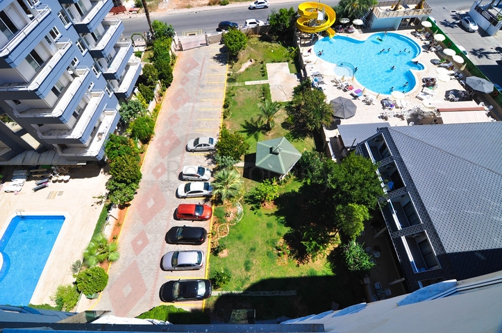 Меблированная квартира 2+1 с видом на море и горы