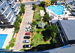 Меблированная квартира 2+1 с видом на море и горы