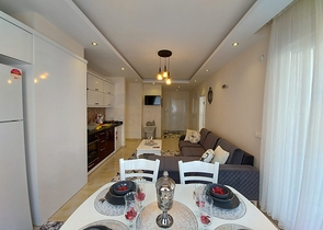 Квартира с двумя спальнями по хорошей цене в Махмутларе