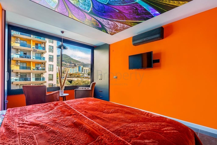 Меблированные апартаменты планировкой 1+1 в центре Алании