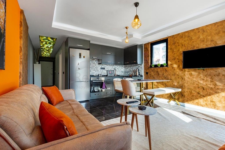 Меблированные апартаменты планировкой 1+1 в центре Алании