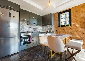 Меблированные апартаменты планировкой 1+1 в центре Алании