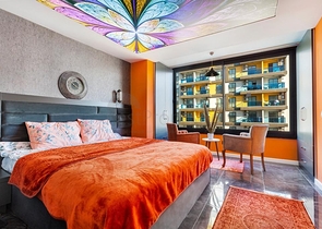 Меблированные апартаменты планировкой 1+1 в центре Алании