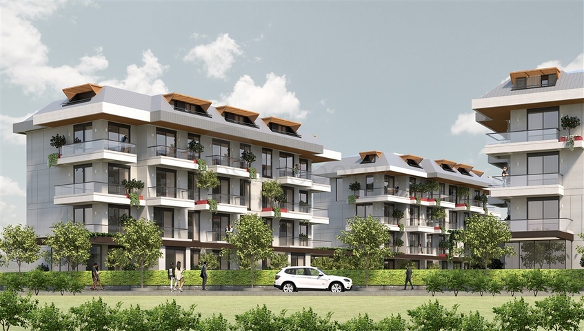 Новый проект в районе Оба