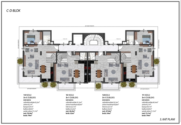 Новый проект в районе Оба