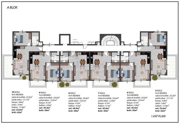 Новый проект в районе Оба