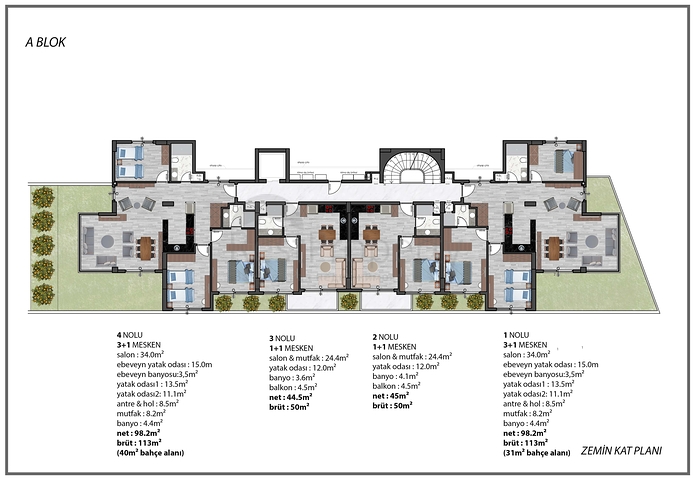 Новый проект в районе Оба