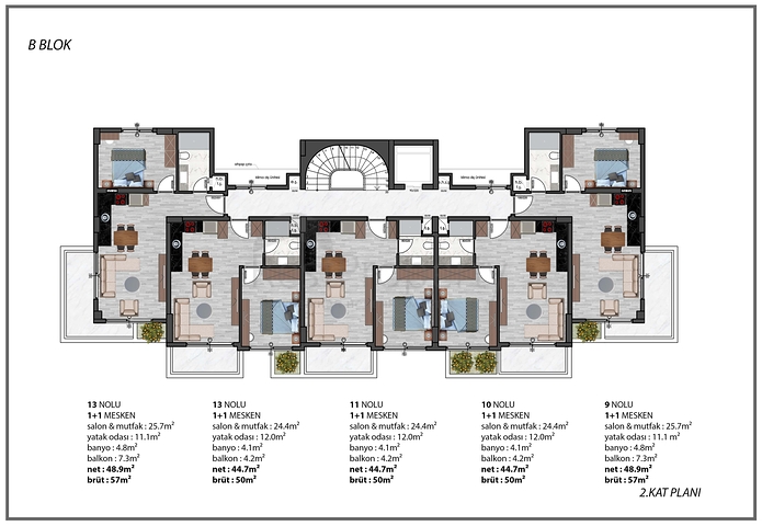 Новый проект в районе Оба