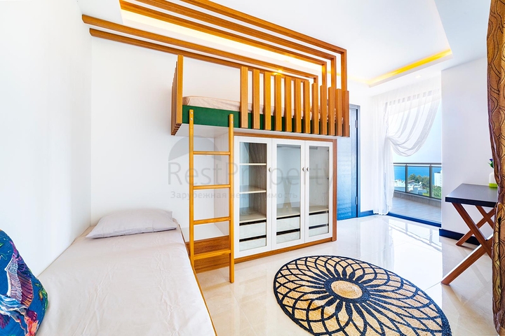 Меблированная квартира 2+1 с видом на море