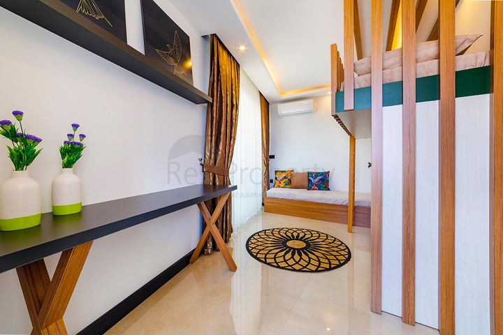 Меблированная квартира 2+1 с видом на море