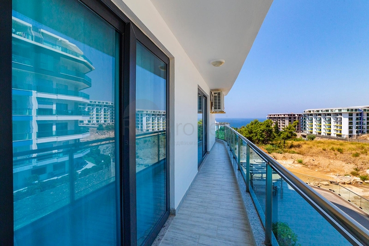 Меблированная квартира 2+1 с видом на море