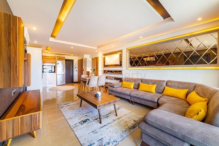 Меблированная квартира 2+1 с видом на море