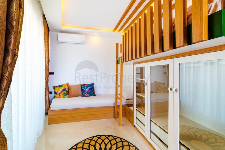 Меблированная квартира 2+1 с видом на море