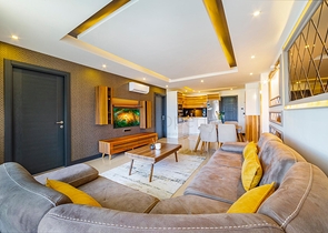 Меблированная квартира 2+1 с видом на море