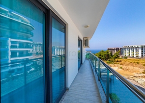 Меблированная квартира 2+1 с видом на море