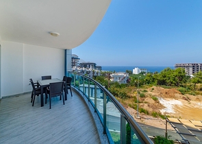 Меблированная квартира 2+1 с видом на море