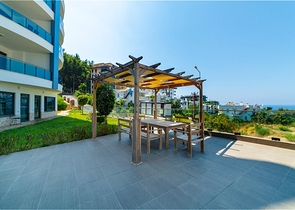 Меблированная квартира 2+1 с видом на море