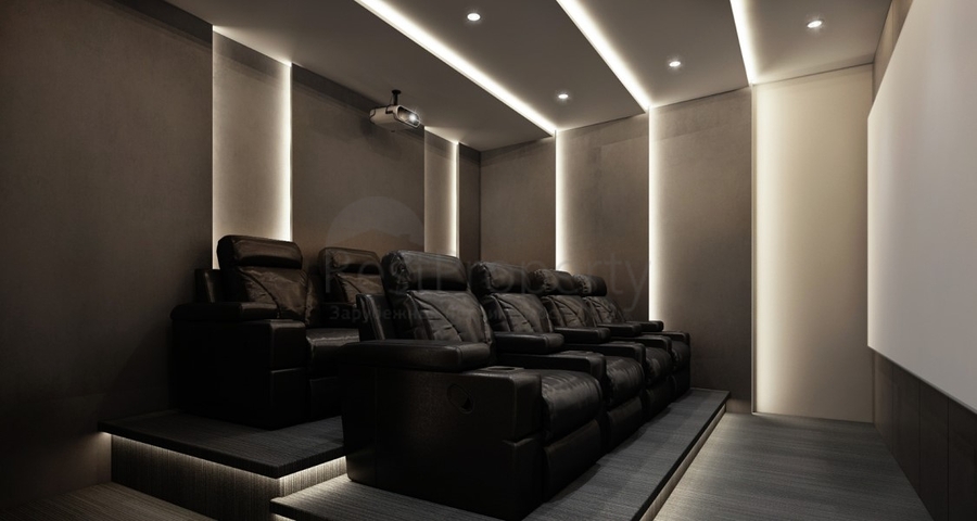 Новый жилой комплекс на стадии строительства в районе Оба