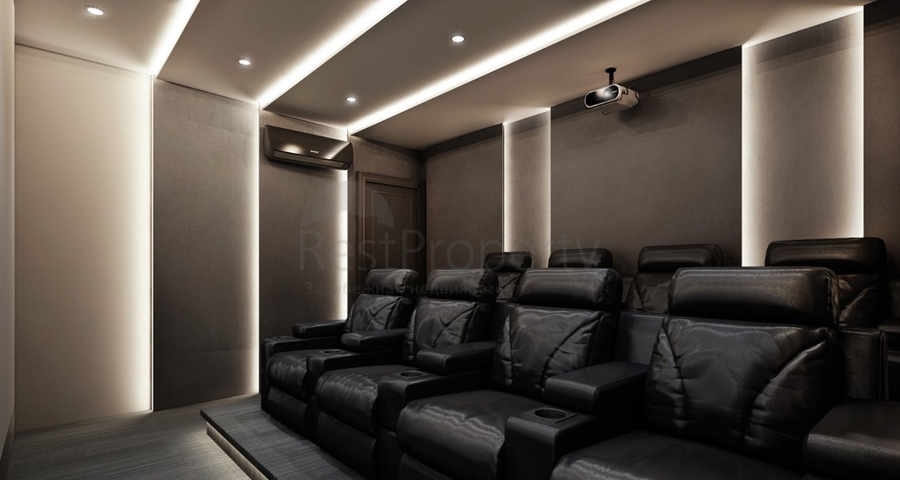 Новый жилой комплекс на стадии строительства в районе Оба