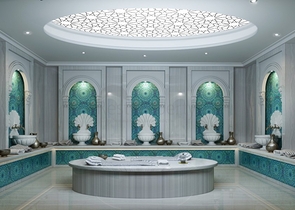 Новый жилой комплекс на стадии строительства в районе Оба