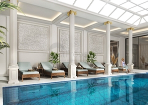 Новый жилой комплекс на стадии строительства в районе Оба